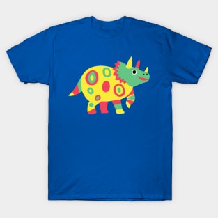 Triceratops Cartoon T-Shirt